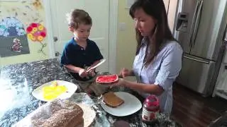 How to Make an Easter Bunny Rabbit Sandwich