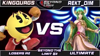 Beyond The Limit #2 Losers Round 2 - BTL | KingQuags (Pac-Man) vs rekt_dim (Palutena)