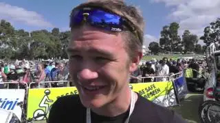 Chris Juul Jensen at stage 4 of the tour down under 2013