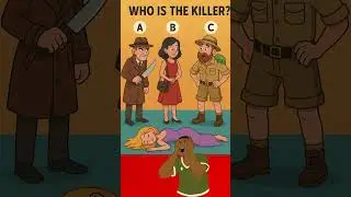 Who is the killer? 🤔#riddle #kill   #brainteasers #shorts #genius #challenge #mindset