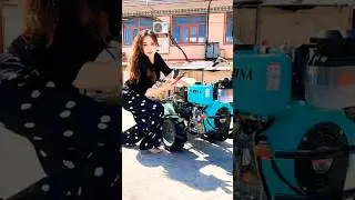 Export-oriented multifunctional walk-behind cultivator#agriculture