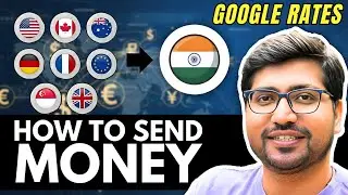 How to send Money to India from US UK AUS Canada Dubai⚡Cheapest way to Transfer Money to India