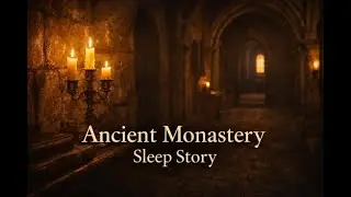 A Silent Walk Through an Ancient Monastery | Sleep Story for Deep Rest