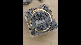 Soap with a SURPRISE inside, a sterling silver ring for a memorable present