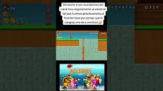 Primer parte nivel 3 mundo 5 Super Mario Bros 2 All Stars HD. #supermariobros2