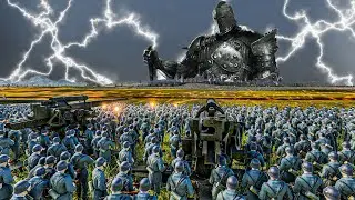 GERMAN SOLDIERS OPERATION AGAINST MEDIEVAL ARMY - Ultimate Epic Battle Simulator 2 UEBS 2