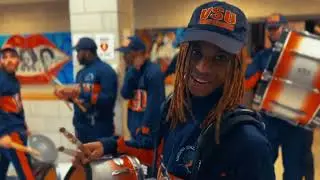 VSU Trojan Explosion Pep Band visits Science Park HS (Newark, NJ) 2022