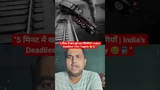&ldquo;5 मिनट में खत्म हुई 800 ज़िंदगियाँ | India&rsquo;s Deadliest Train Tragedy 😢🚆&rdquo;