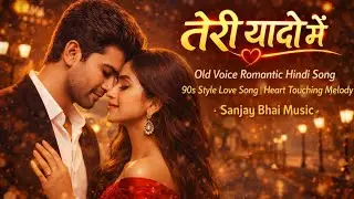 Teri Yaadon Mein ❤️ | New Romantic Hindi Song 2026 | Old Voice Style Love Song | Sanjay Bhai Music