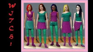Создание героинь ЧАРОДЕЕК \WITCH в SIMS 3\ SIMS!