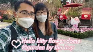 Hello kitty flower dome @ Garden by the bay Singapore