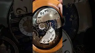 &ldquo;Valse from Copp&eacute;lia&rdquo; on Rhythm&rsquo;s &ldquo;Timecracker Golden Oak&rdquo; Magic Motion Clock - 4MH782-R07