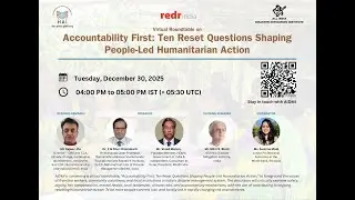 Accountability First: Ten Reset Questions Shaping People-Led Humanitarian Action
