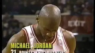 MICHAEL JORDAN: 52 pts vs Charlotte Hornets (1993.03.12) HD