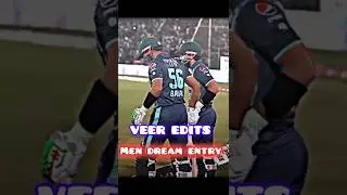 Babar Azam and. Rizwan Entry in ground || women vs men dream entry|| I'm new please subscribe me.