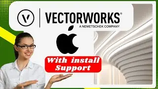 How i Install Vectorworks 2024 on Apple MAC oS Sequoia | Step by step Lighting Setup for Interior