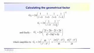 Geophysics: Resistivity - The Schlumberger array and geometrical factor