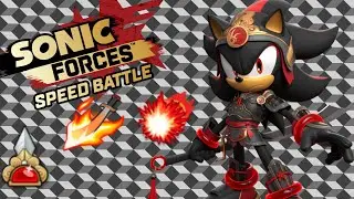 Maxed Level Warrior Shadow Gameplay - Sonic Forces Speed Battle Gameplay