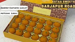 Motichur Laddu for Ganesh Chaturthi | Favourite Sweet Shop in Bangalore