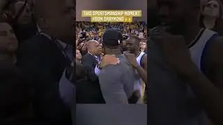 When Draymond congratulated LeBron for winning the 2016 Finals 👏