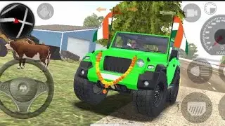 Dollar (Song) Modfield Mhindara Green Thar 😈||Indian Cars Simulator 3D||Android Gameplay Video||