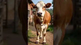 #ViralCow #DesiCowVibes #RadhaTheCow #MilkQueen #CowGoals #VillageVibes #HolyMoo #CowTok #FarmStar