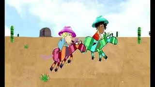 Charlie And Lola: Sock Pony Race - Flash Game