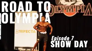 Bhuwan Chauhan Road to Olympia - Ep.7 // Show Day // Jacked Factory