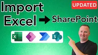 Import Excel Data to SharePoint List with Power Apps and Power Automate
