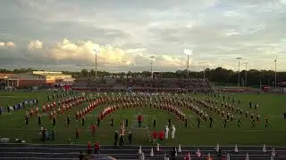 Crestview High School - The Big Red Machine - Pregame 9/1/2023