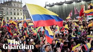 Thousands protest in Colombia as Trump and Petro agree to meet