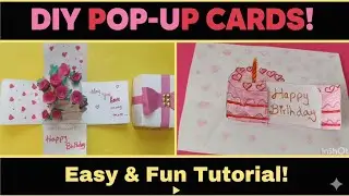 DIY pop up cards Easy & Fun Tutorial |Easy to make | How to make | @Rashifyart