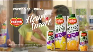 Para tulong sa puso mo, Drink Del Monte Heart Smart!