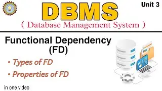 Functional dependency in DBMS | What is functional dependency | Database Management System