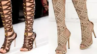 Most beautiful and stylish party wear long  high heels shoes Collection 2021