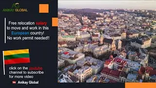 Free Relocation Salary to Move and Work in this European Country! No Work Permit Needed!