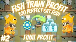 FISH TRAIN GACHA - 100 PERFECT CATFISH, DOGFISH, & GOLDFISH (100% PROFIT) [MUST WATCH] l Growtopia