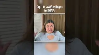 Top 10 law colleges in India | #clat2025 #lawcollege #clat2026 #ailet