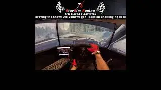 Braving the Snow: Old Volkswagen Takes on Challenging Race in DIRT Rally 2.0! Watch and Enjoy!