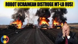 Ucraina Lovește Devastator Convoiul Blindat MT-LB Al Rusiei | RO Militar