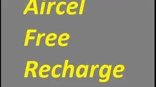 Free Aircel recharge