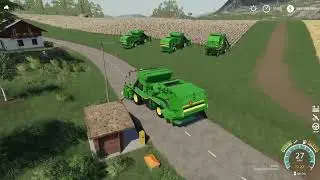 Large Quantities Cotton Harvesting In Fs19|#fs19#mod #trending