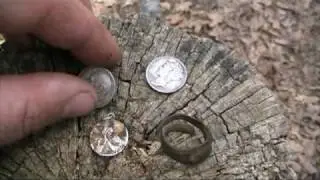 Day 2 metal detecting an old school.mpg