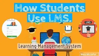 How Students Use #LMS-DSEK . Login by Students/excess E-content etc. 📱