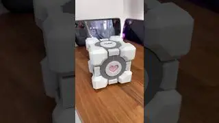 Steam Deck 3D Print Day 22: Portal Companion Cube (This Was A Triumph)