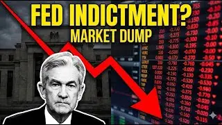 URGENT: Market Dumps as Fed Chair Powell Threatened with Indictment