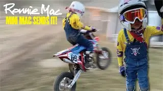 Мини Мак ОТПРАВЛЯЕТ! Официальный спортсмен Ронни Мака 69 и Screamin Eagle