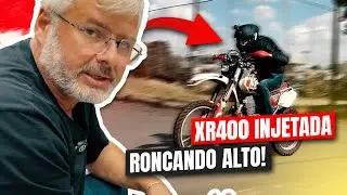 Projeto Finalizado! Veja como ficou a XR400 Injetada - InjectionSchool