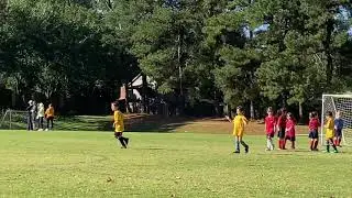 2nd grade soccer game!