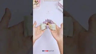 Make CUTE Scrunchies with Bows and Flowers at Home